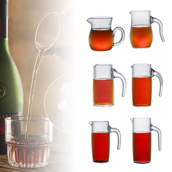 Пластмасови чаши за вино със скалата за Многократна употреба чаши течност Опаковка Бирария винена чаша