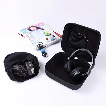 Голяма Чанта За слушалки Универсална Кутия За Съхранение на слушалки EVA Чанта За Съхранение на слушалки Може да се Използва За Съхранение на Преносима камера New