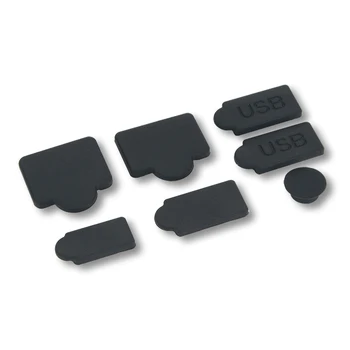 Силиконови Прахозащитен Мъничета Lan Type-C USB Dock Case Пылезащитная Защитно покритие за Конзолата на Sony PS5 Пылезащитная Капак на Кутията Домакин-Аксесоари